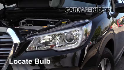 2019 Subaru Ascent Premium 2.4L 4 Cyl. Turbo Lights Parking Light (replace bulb)